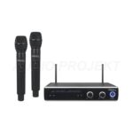 Bežični set mikrofona Ibiza DR20UHF-HH