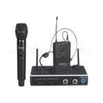 Bežični set mikrofona Ibiza DR20UHF-HB bubica