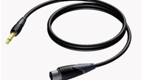 Kabal mikrofonski Procab CLA900/5 XLRF - Jack6,3 5m