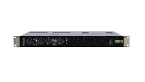 Višekanalno pojačalo 4x150 W RMS @ 70/100V Klasa D Ecler AURA-4H150