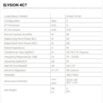 Zvučnik ugrađeni stropni FBT Elysion 4CT 30W/100V - Image 3