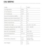 Zvučnik ugrađeni stropni FBT CSL 630TIC 30W/100V - Image 3