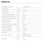 Subwoofer pasivni FBT Keiron 8S 150W/8Ohm - Image 4