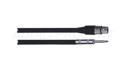 Kabal za mikrofon Ibiza CM6B XLR Ž – Jack 6,3 st 6 m