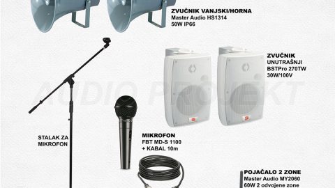 Komplet razglas za vjerske objekte 1