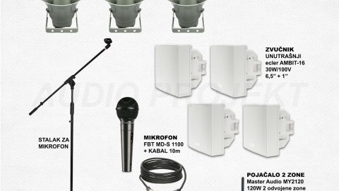 Komplet razglas za vjerske objekte 2