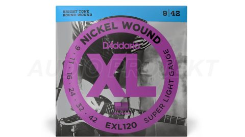 DAddario EXL120  9-42 žice za električnu gitaru