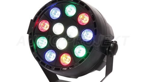 LED Reflektor IBIZA PAR-MINI-RGBW 12x1W