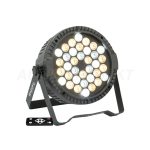 LED PAR Reflektor IBIZA THINPAR 36×1-W WHITE