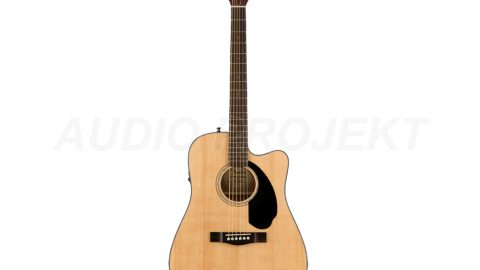 EL. Akustična gitara Fender CD-60SCE Dreadnought, Natural