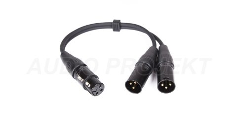 Kabal Master Audio CY099 2xXLRM - XLRF 30cm