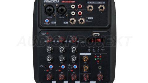 Mikseta 4 kanala FONESTAR MIX-4LIVE PC/BT/USB/LIVE STREAM